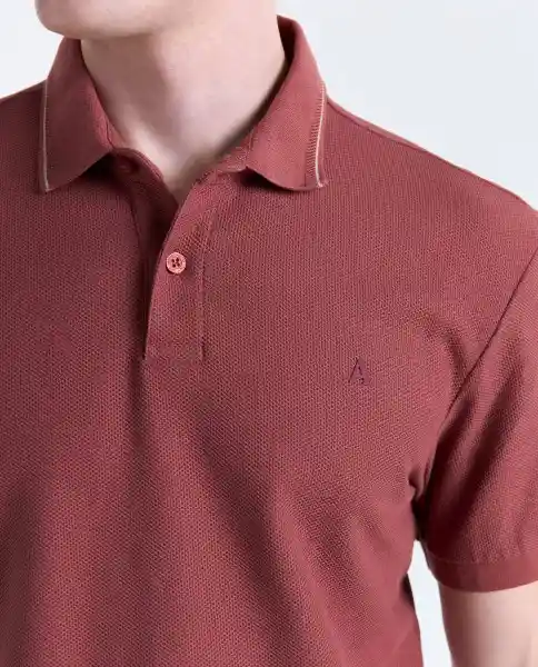 Polo Hombre Café Talla L 809G001_CAF181425 Americanino