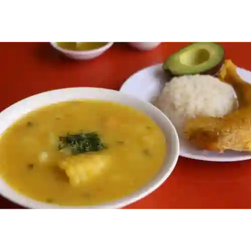 Ajiaco con Gallina