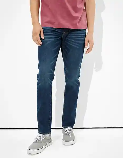 Jean Hombre Azul Talla 33 x 34 American Eagle 01145842