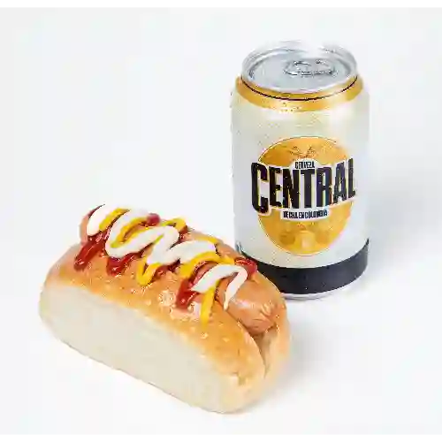 Combo Perri + Cerveza Central