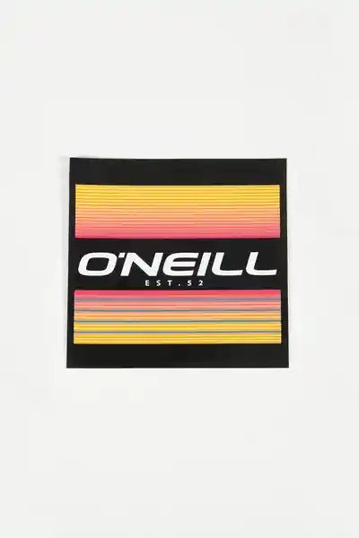 ONeill Sticker Cuadrado Flair Negro Talla Única