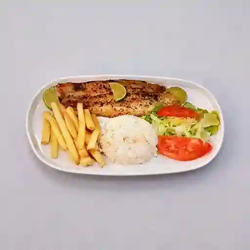 Bandeja con Robalo