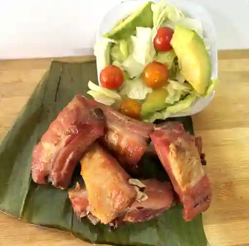 Costilla Ahumada Keto