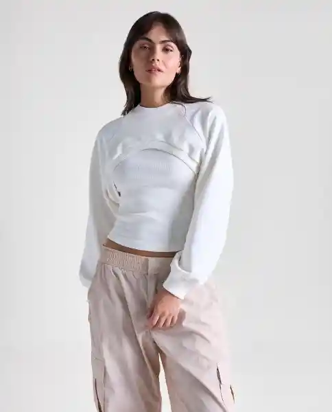 Buzo Mujer Crudo Talla S 689G009_CRU110606 Americanino