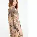  Vestido Lisboa Mujer Amarillo Luminoso Claro Talla L Naf-Naf 