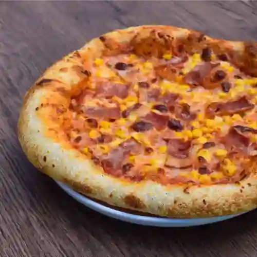 Pizza Maíz y Tocineta