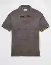 Suéter Tejido Hombre Gris Talla SMALL 1948023 American Eagle