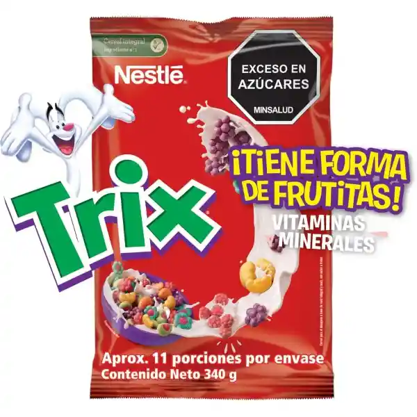 Cereal TRIX con forma de frutitas x 340g