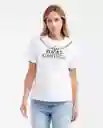 Camiseta Graphic Tee Embellishment Blanco 0 Claro L Chevignon