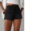 Short Mujer Negro Talla: 2 American Eagle