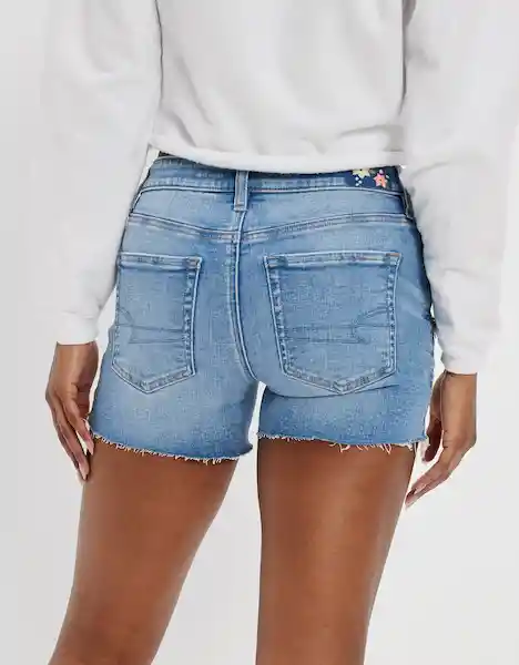 Short Mujer Azul Talla 2 400381187336 American Eagle