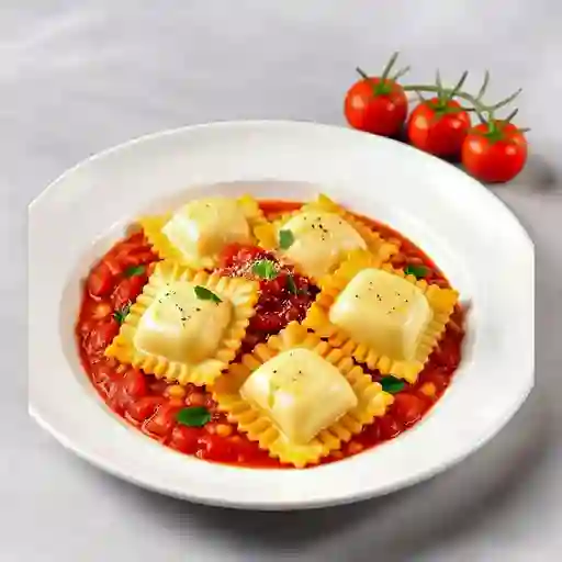 Raviolis de mozzarella