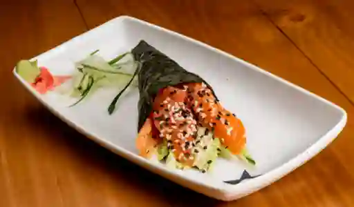 Temaki de Salmon Keto