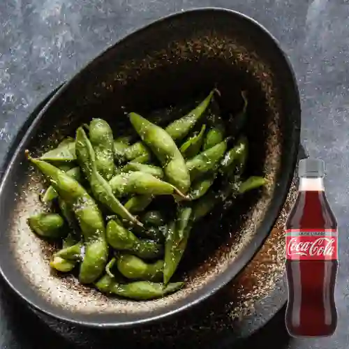 Combo Edamame + Coca-Cola Sabor Ligero 300 ml