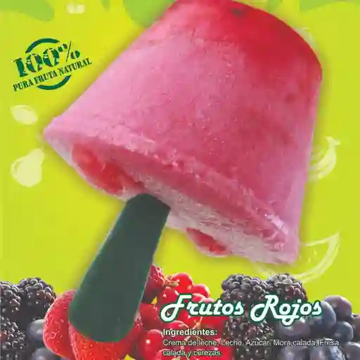 Helado de Frutos Rojos
