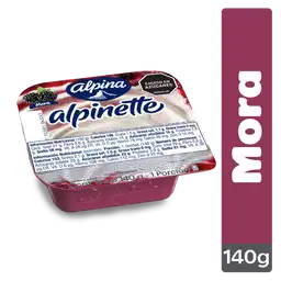 Alpinette con Dulce de Mora