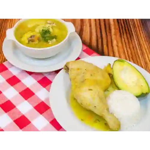 Ajiaco con Pollo