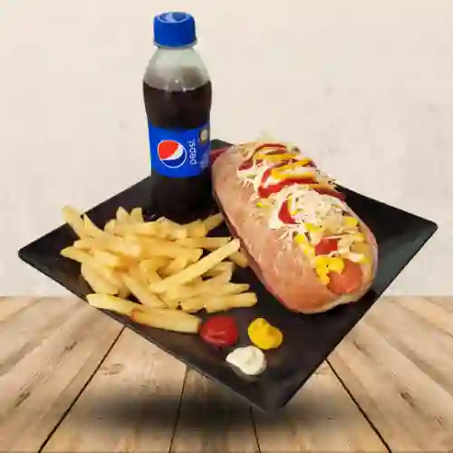 Combo dino hot dog