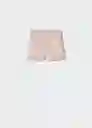 Bermuda Toledob Rosa Pastel Talla 69 Niños Mango