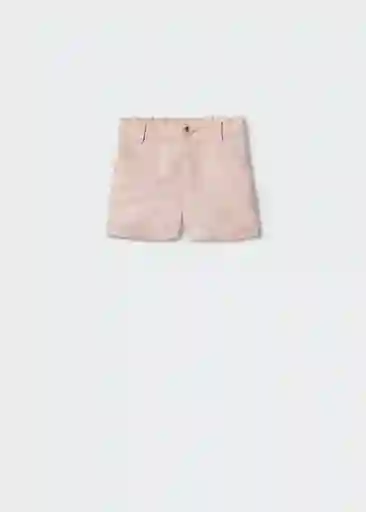 Bermuda Toledob Rosa Pastel Talla 69 Niños Mango