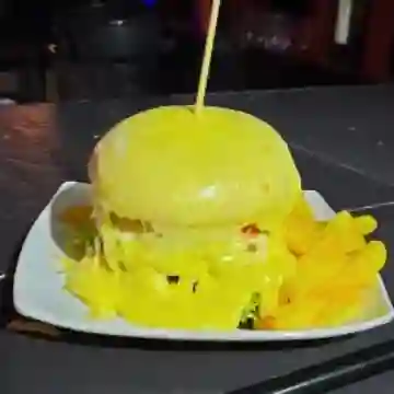 Burger monster chorreada