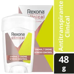 Desodorante Crema Mujer Rexa Clinical Stress Ctrol