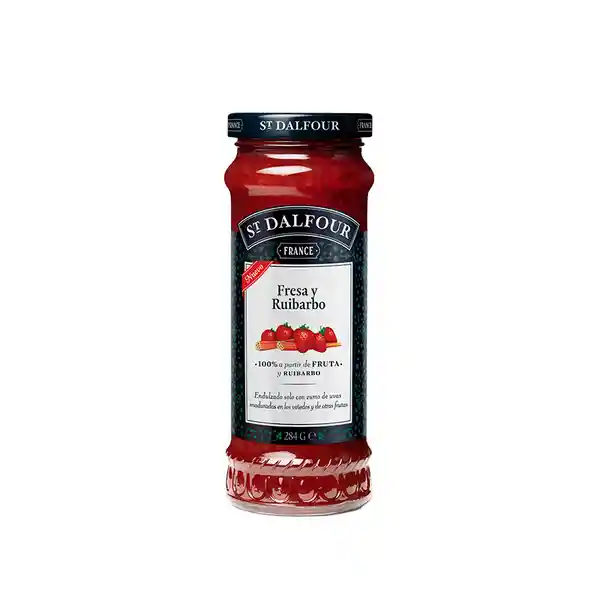St.Dalfour Mermelada Fresa Ruibardo