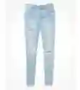 Jean Jegging Azul Talla 4 Short Mujer American Eagle