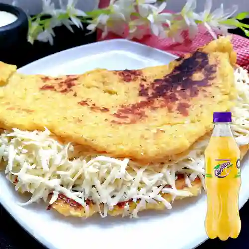 Combo Cachapa Criolla + Quatro Original 400ML