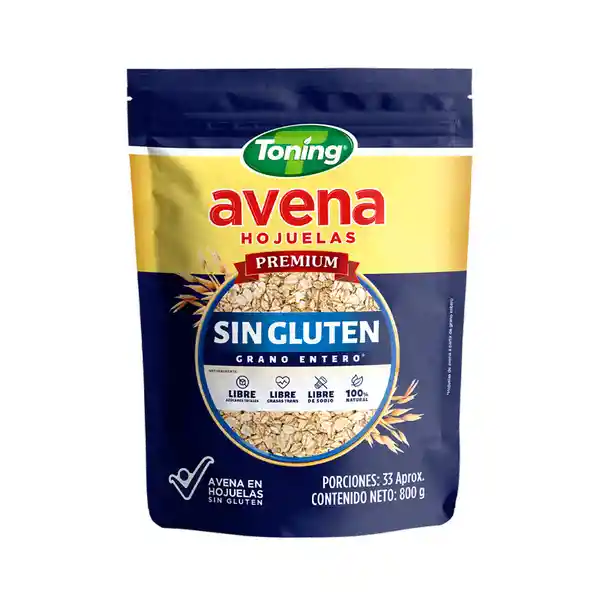 Avena Hojuelas Sin Gluten Toning