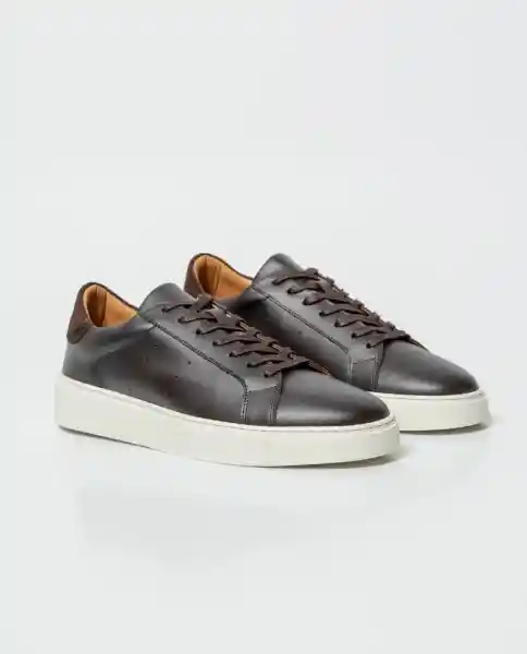 Tenis Cortos Resort Negro Sombrio Ultraoscuro Talla 38 Chevignon