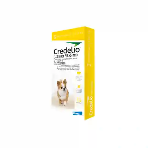 Antipulgas Credelio X 1 Tableta (1.3kg-2.5kg)