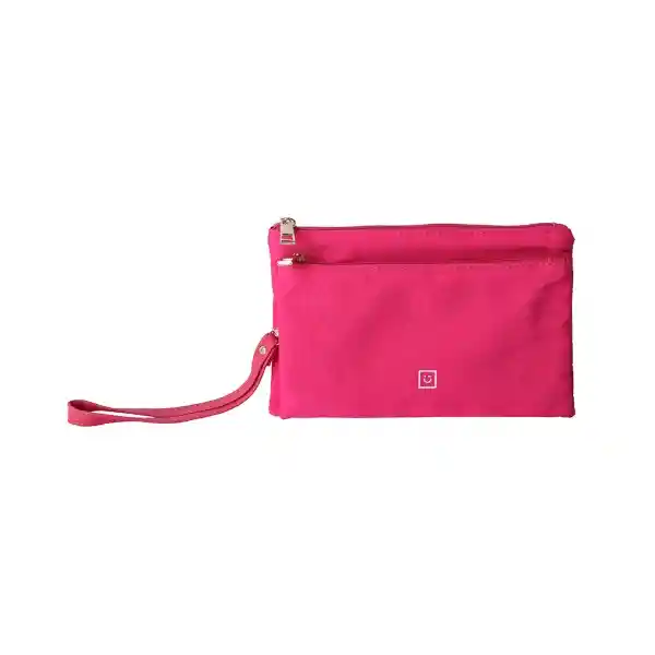 Bolso Multiuso Con Asa de Mano Rosa Serie Miniso