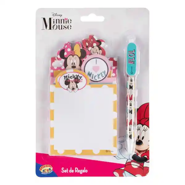 Disney Set Memopad - Minnie