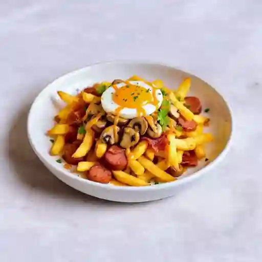 Salchipapa Especial