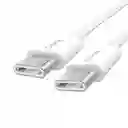 Cable de Carga y Datos Para Iphone 15 Blanco Miniso