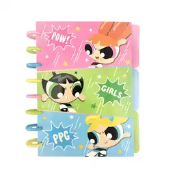 Cuaderno Argollado de 80 Hojas Las Chicas Superpoderosas Miniso
