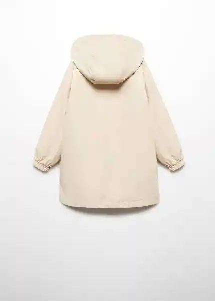 Chaqueta Eulalia Beige Talla 08 Niñas Mango