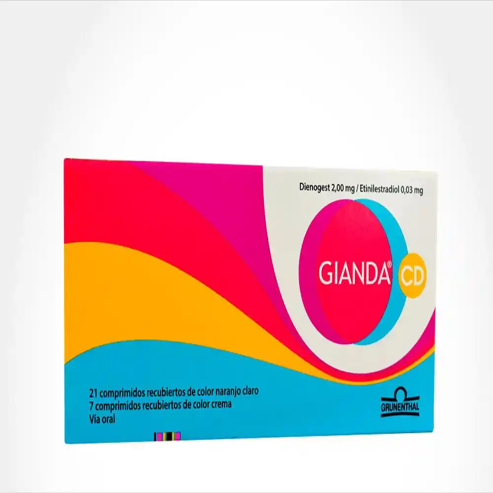 Gianda Cd Compuestos Caja X 28 Comprimidos