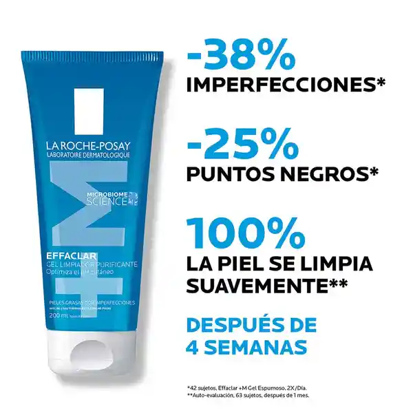 La Roche-Posay Gel Limpiador Facial Effaclar