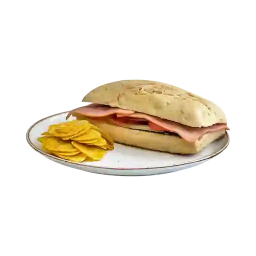 Sándwich Jamón y Queso