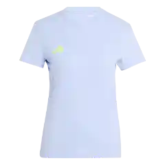 Adidas Camiseta Manga Corta Adizero Mujer Azul Talla 9.5