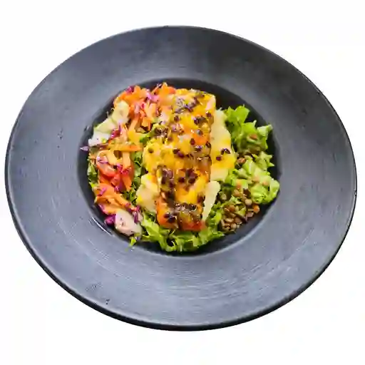 Bowl salmon tropical