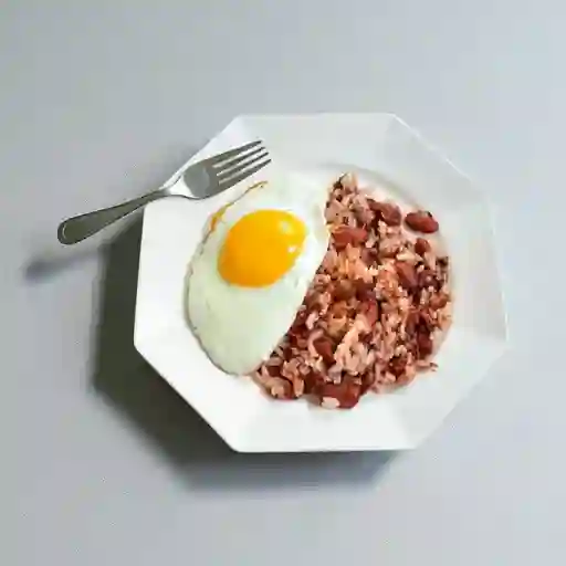 Calentado con Frijoles