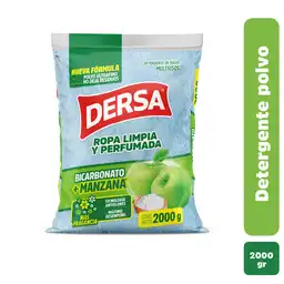 Detergente en Polvo Bicarbonato + Manzana