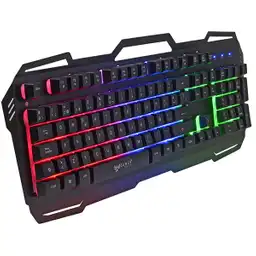 Jaltech Teclado Gamer GT400T Resistente al Agua.