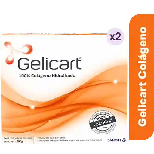 2 x Gelicart Colágeno