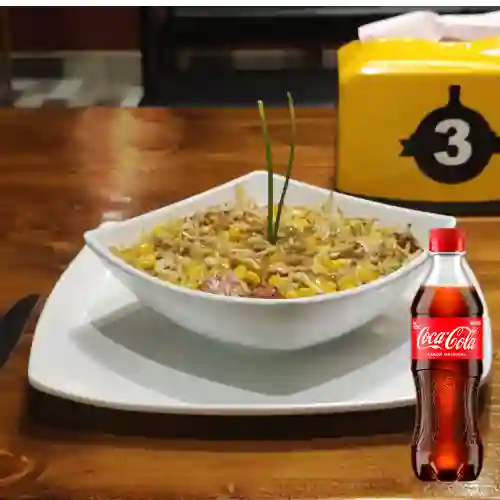 Combo Mazorcada Sencilla + Coca-Cola Original 400ml