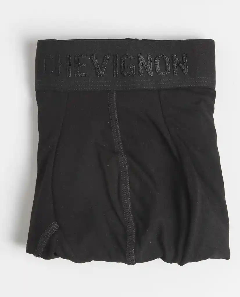 Bóxer Premium Color Negro Talla XL Chevignon