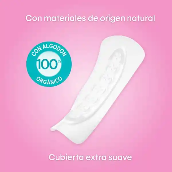 Protectores Diarios Kotex Puro y Natural 50 Und